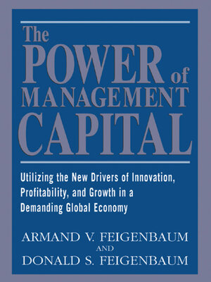 cover image of The Power of Management Capital
